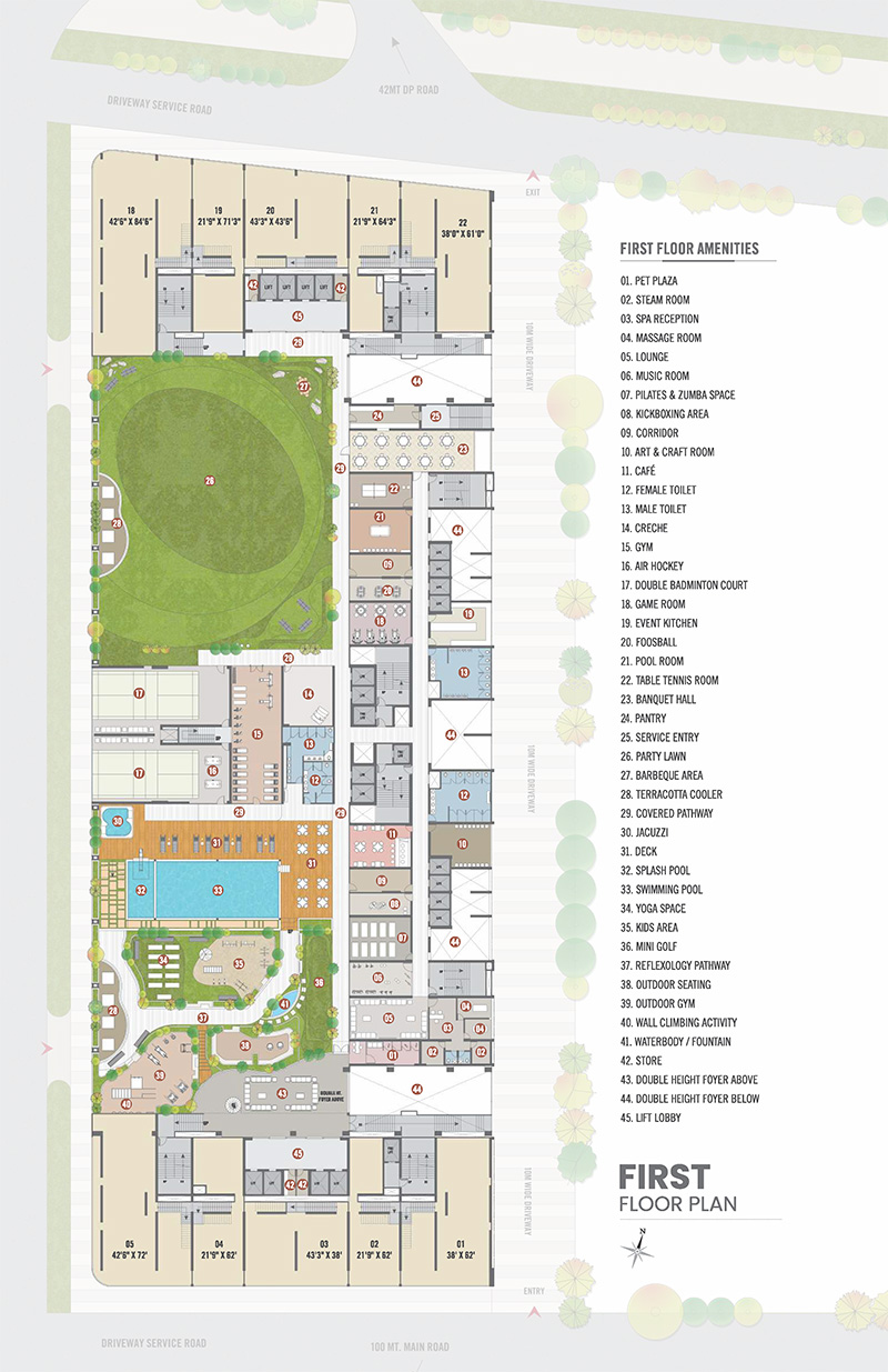 Siban Gift City Strategic Location Map